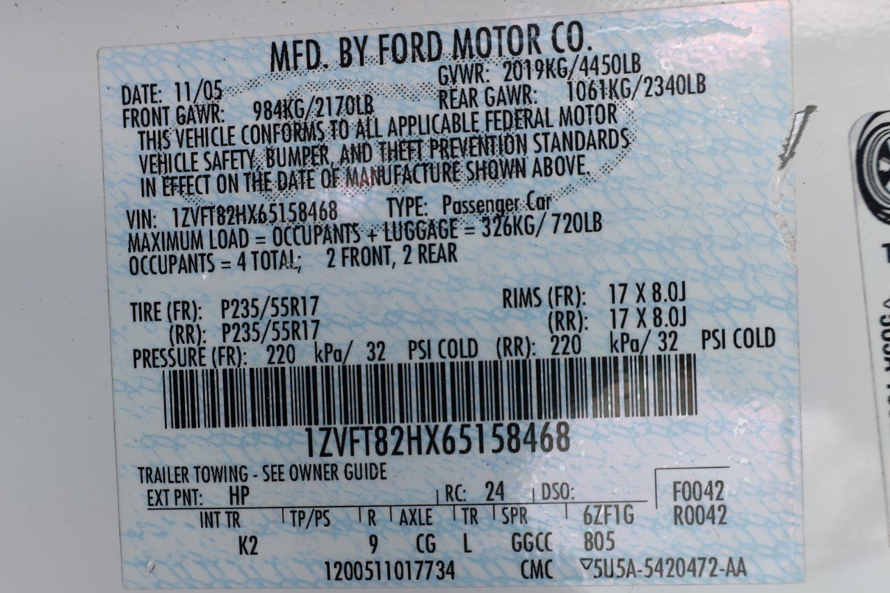 Ford Mustang 2dr Cpe GT Deluxe 2006