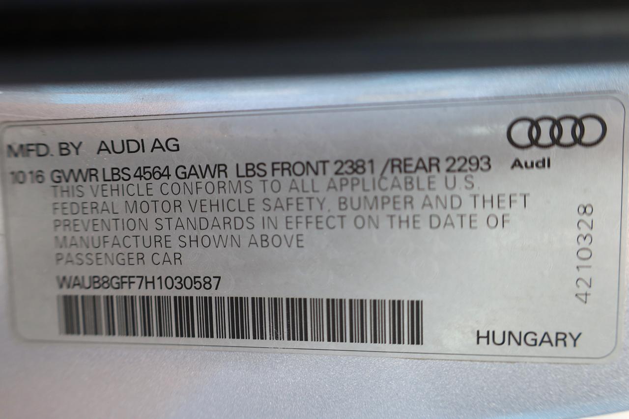 Audi A3 Sedan 2.0 TFSI Premium quattro AWD 2017