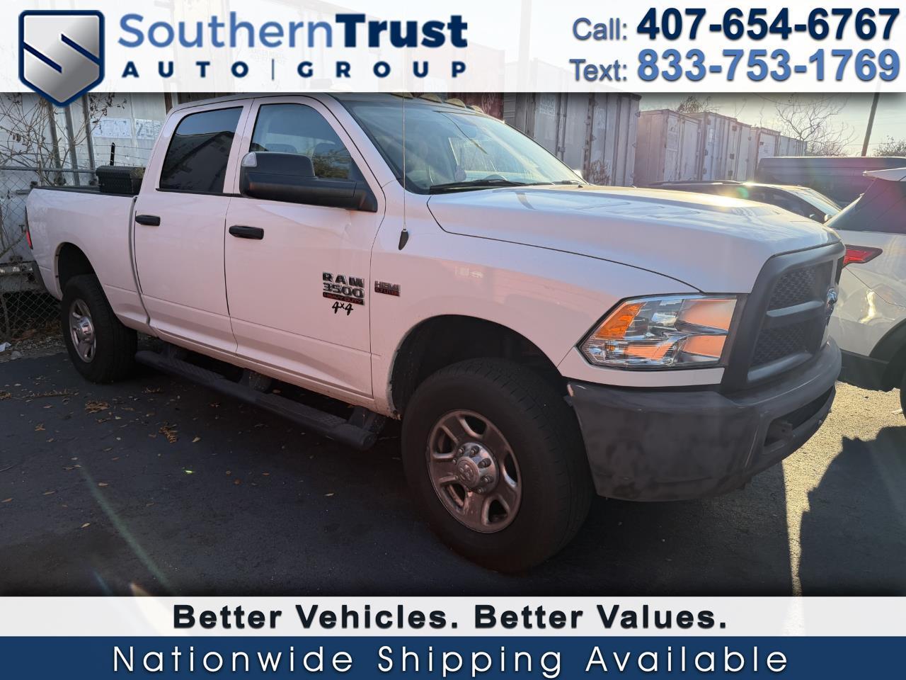 RAM 3500 Tradesman 4x4 Crew Cab 6'4" Box 2017