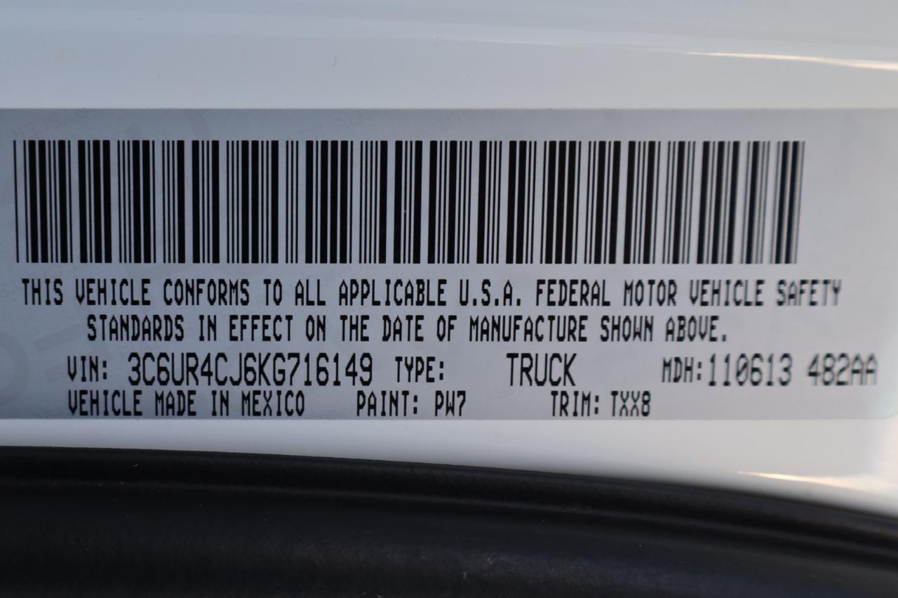 RAM 2500 Tradesman 4x2 Crew Cab 6'4" Box 2019