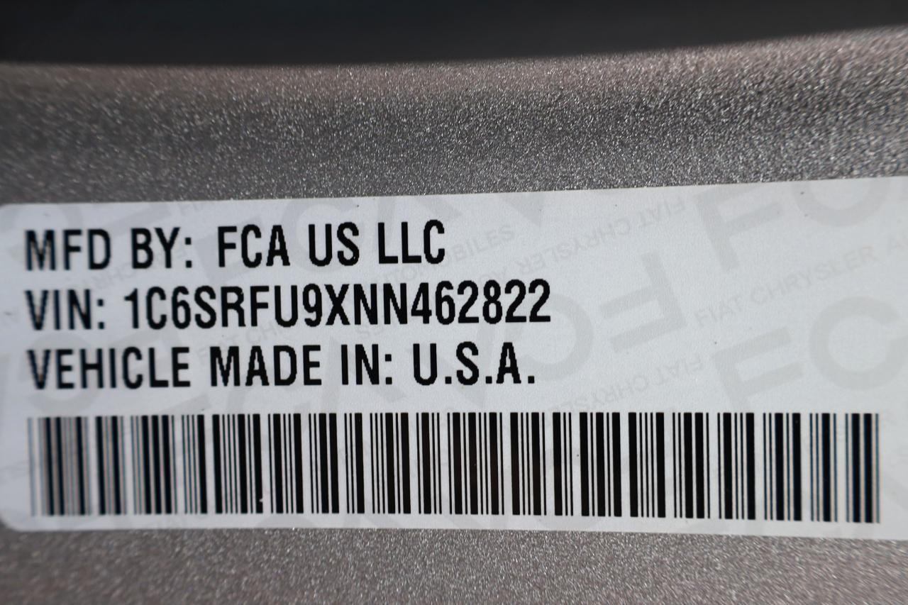 RAM 1500 TRX 4x4 Crew Cab 5'7" Box 2022