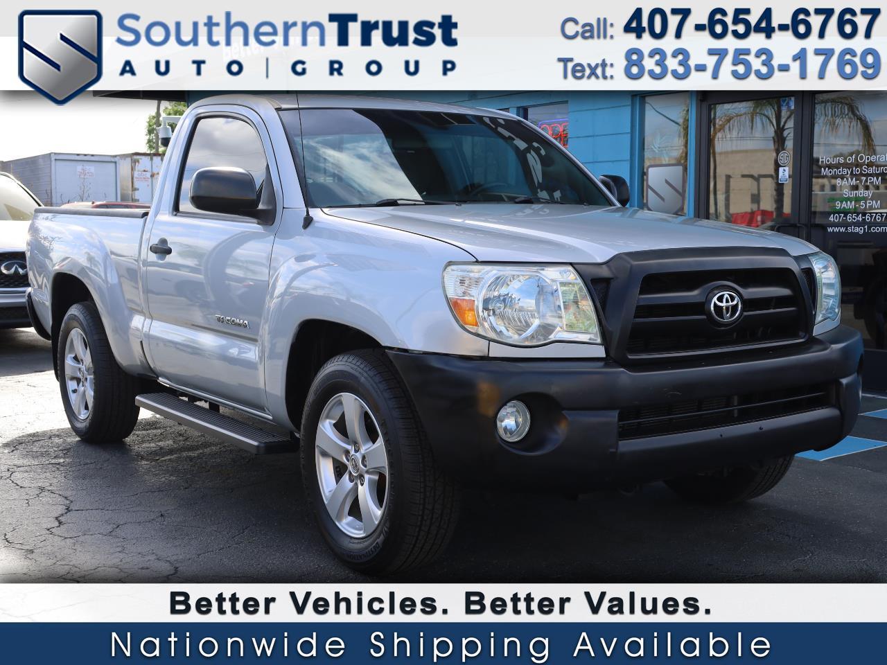 Toyota Tacoma 2WD Reg I4 MT (Natl) 2009