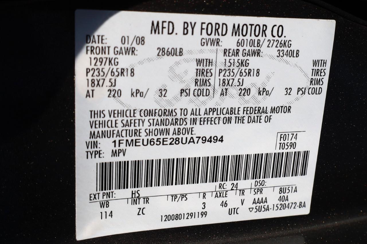 Ford Explorer RWD 4dr V6 Limited 2008