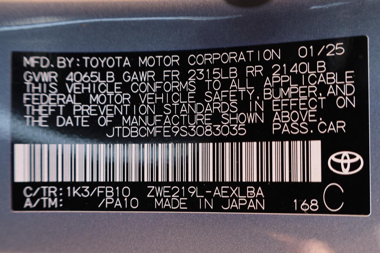 Toyota Corolla Hybrid LE FWD (Natl) 2025
