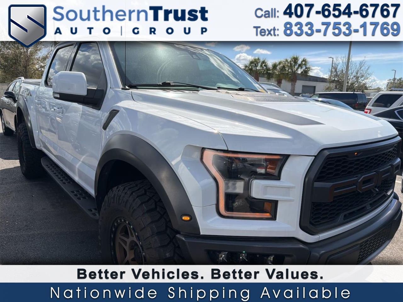 Ford F-150 Raptor 4WD SuperCrew 5.5' Box 2018