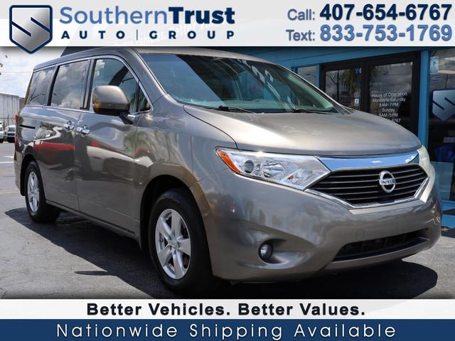 Silver 2015 Nissan Quest 3.5 SV Minivan Front-Wheel Drive Automatic