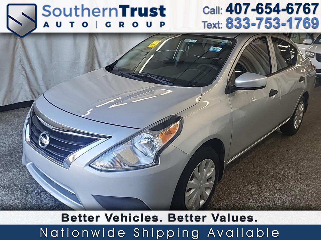 Nissan Versa Sedan S Plus CVT 2018