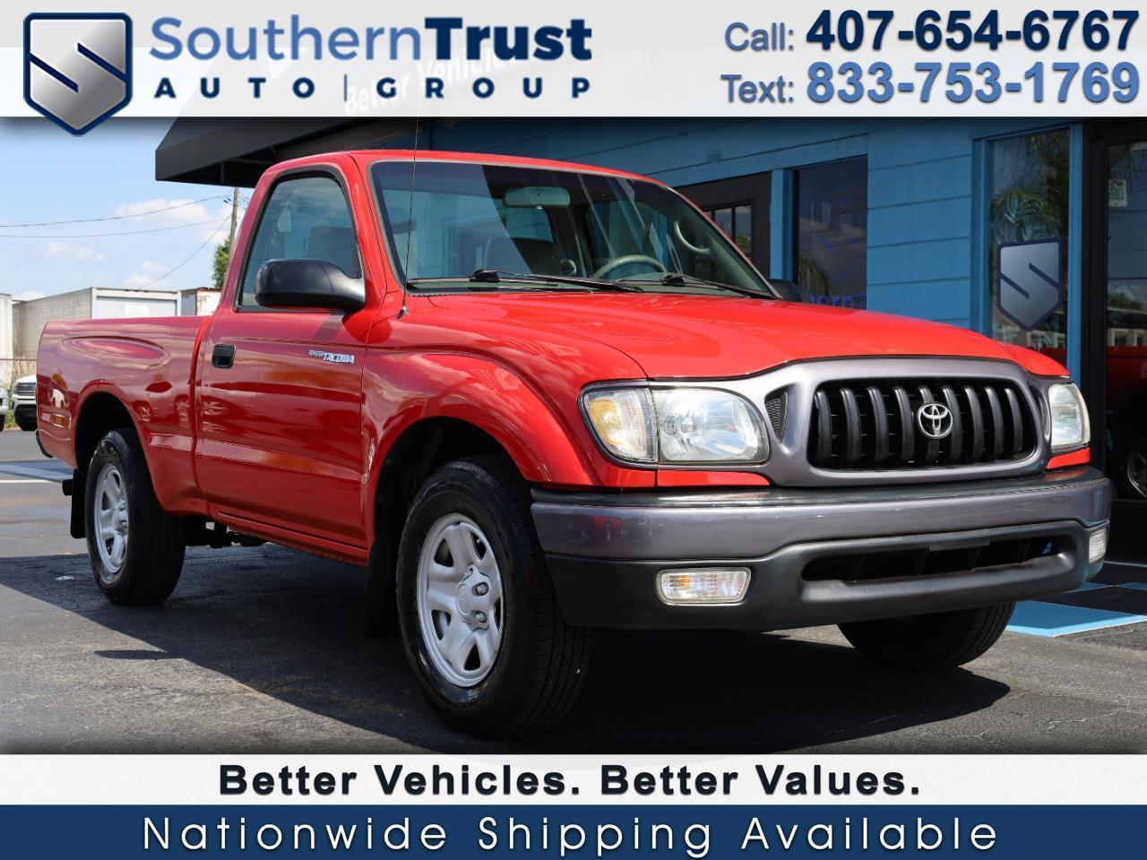 Toyota Tacoma Reg Cab Manual 2004