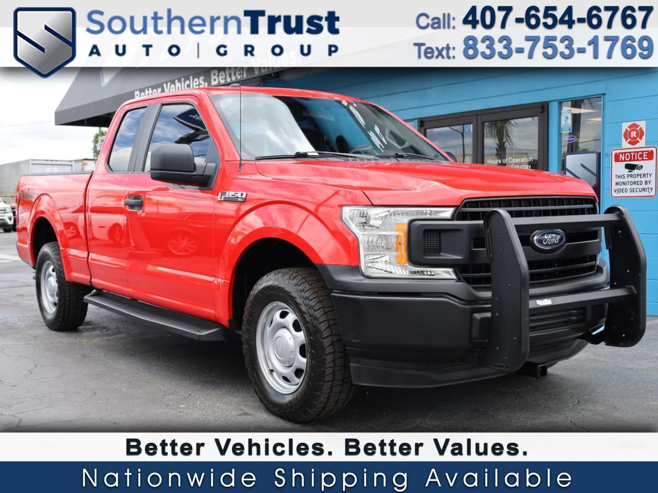 Ford F-150 XL 4WD SuperCab 8' Box 2018