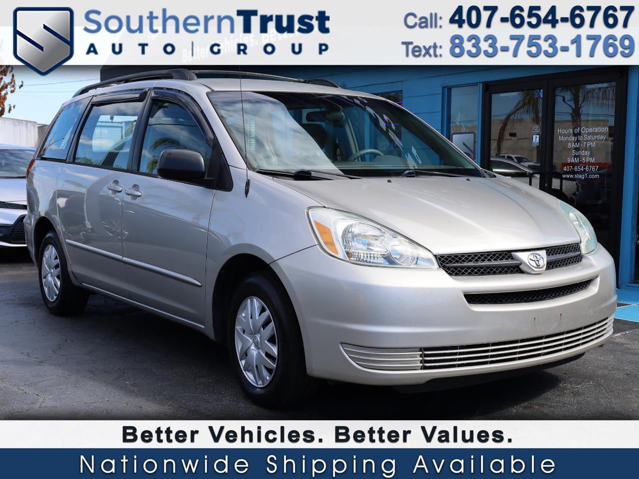Toyota Sienna 5dr CE FWD 7-Passenger (Natl) 2004