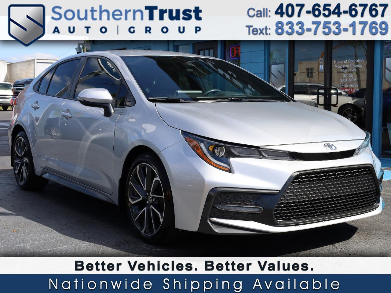 Toyota Corolla SE CVT (Natl) 2020