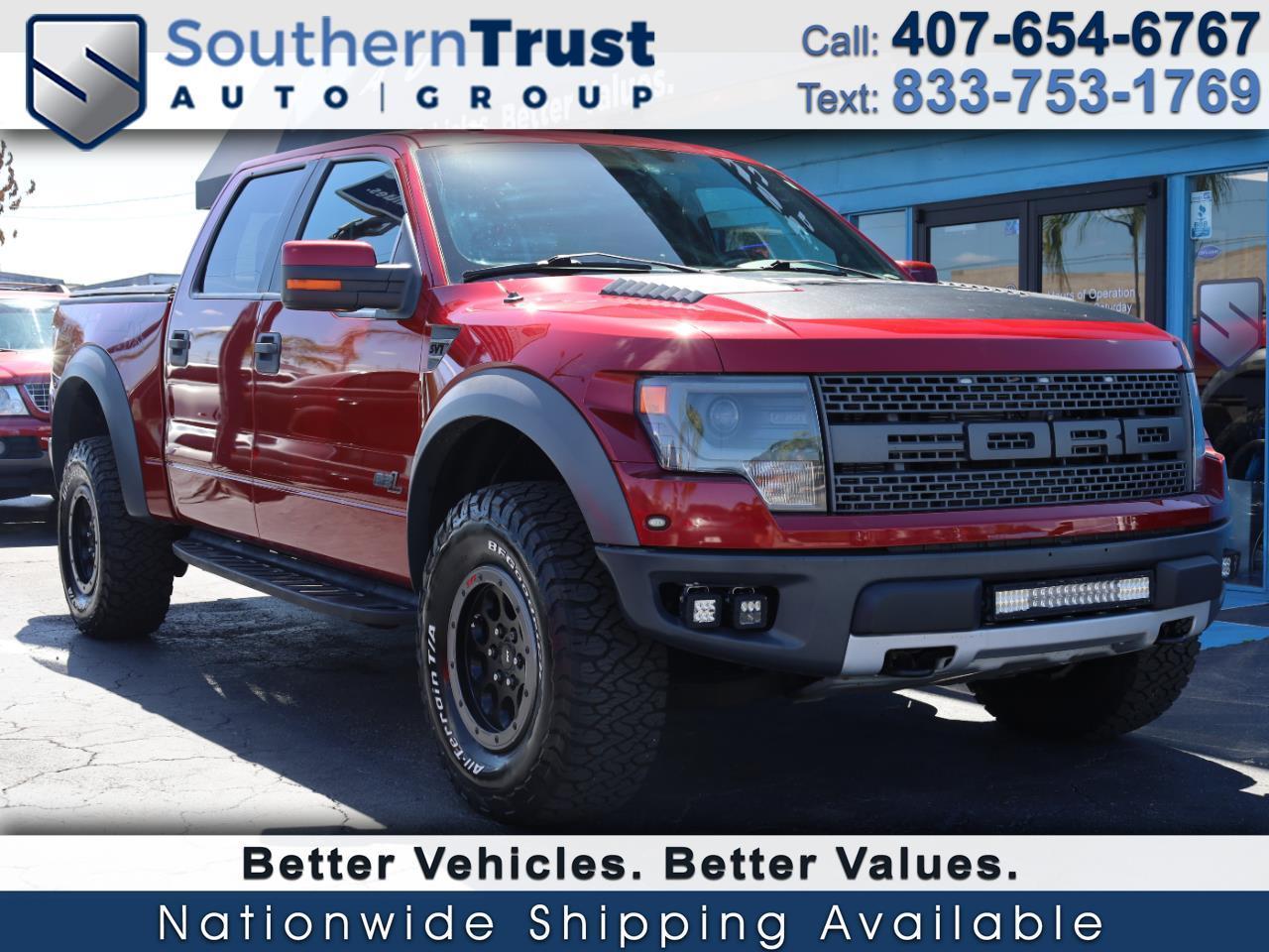 Ford F-150 4WD SuperCrew 145" SVT Raptor 2014