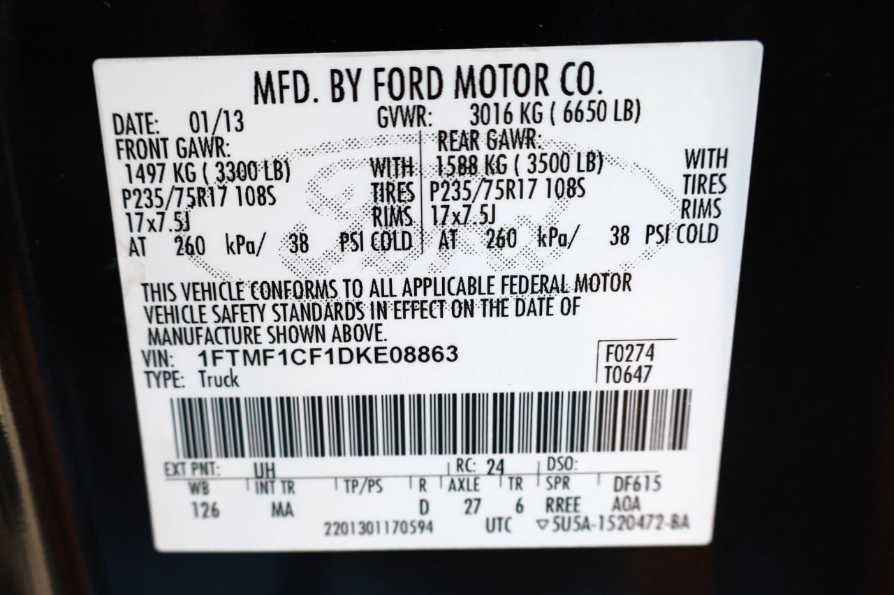Ford F-150 2WD Reg Cab 126" XLT 2013