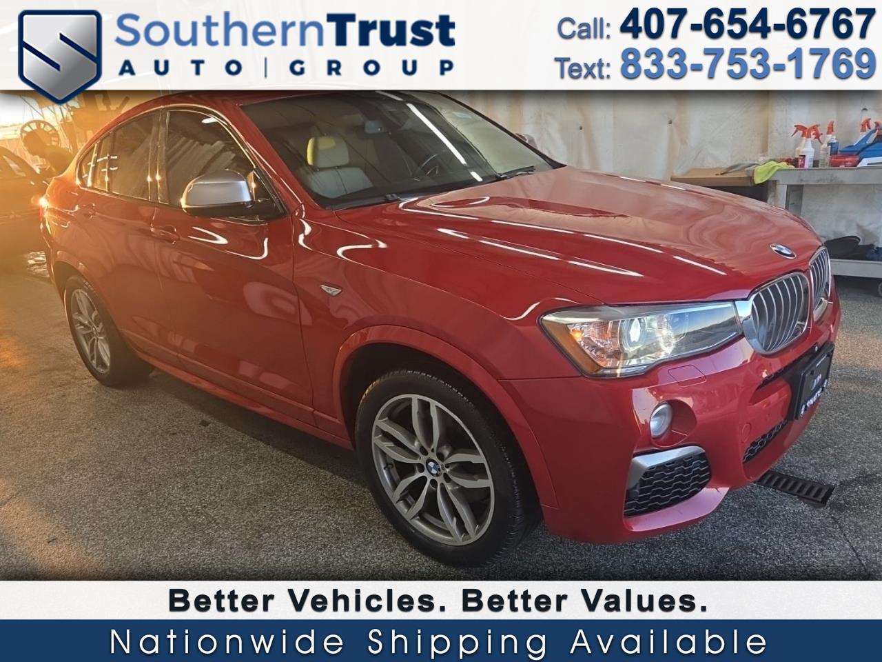 2017 BMW X4 M40i Sports Activity Coupe