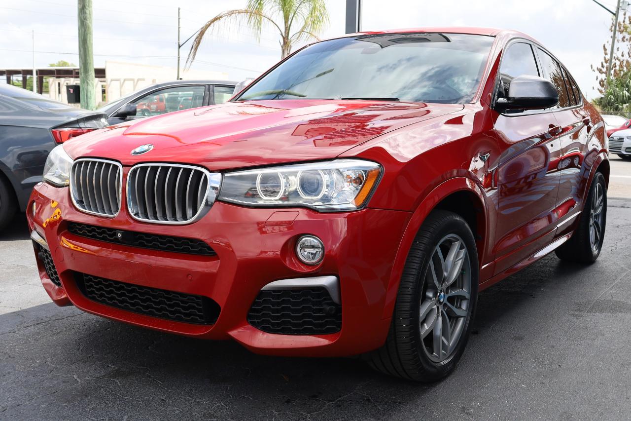 BMW X4 M40i Sports Activity Coupe 2017