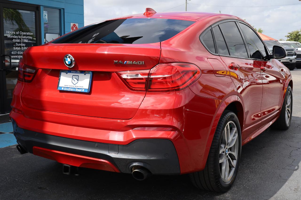BMW X4 M40i Sports Activity Coupe 2017