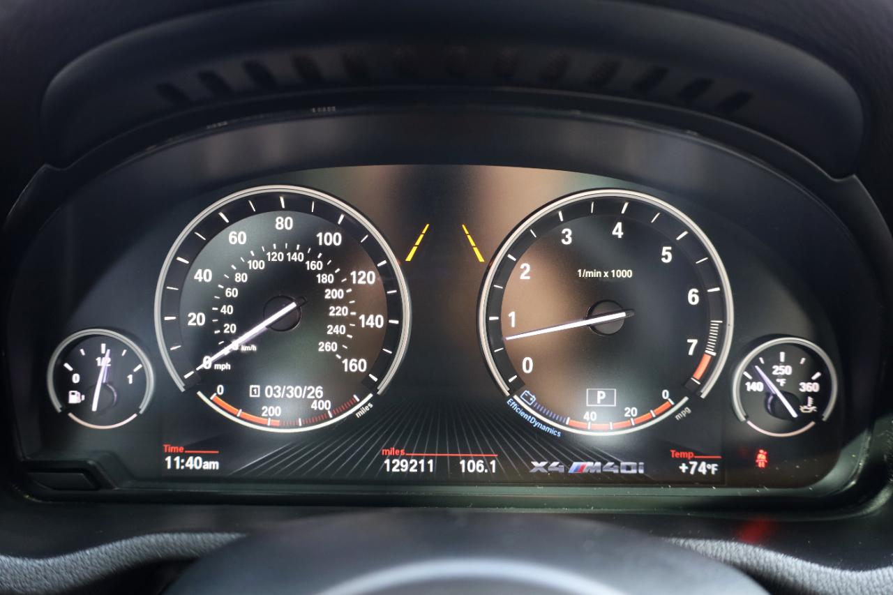 BMW X4 M40i Sports Activity Coupe 2017