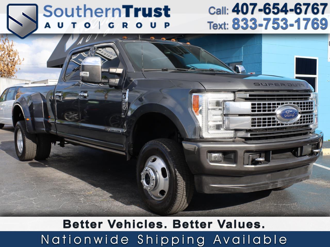 Ford Super Duty F-350 DRW Platinum 4WD Crew Cab 8' Box 2019