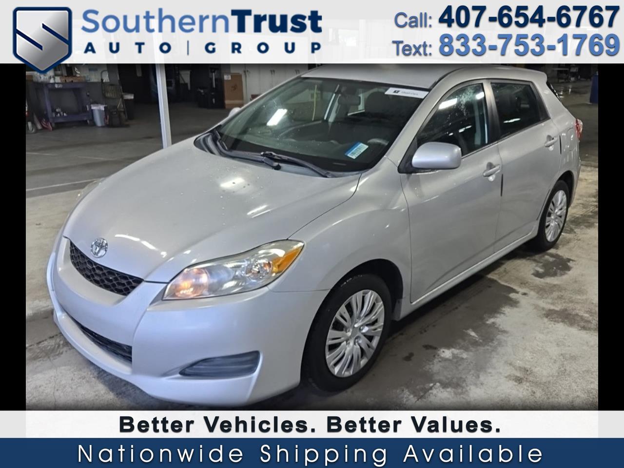 Toyota Matrix 5dr Wgn Auto FWD (Natl) 2011