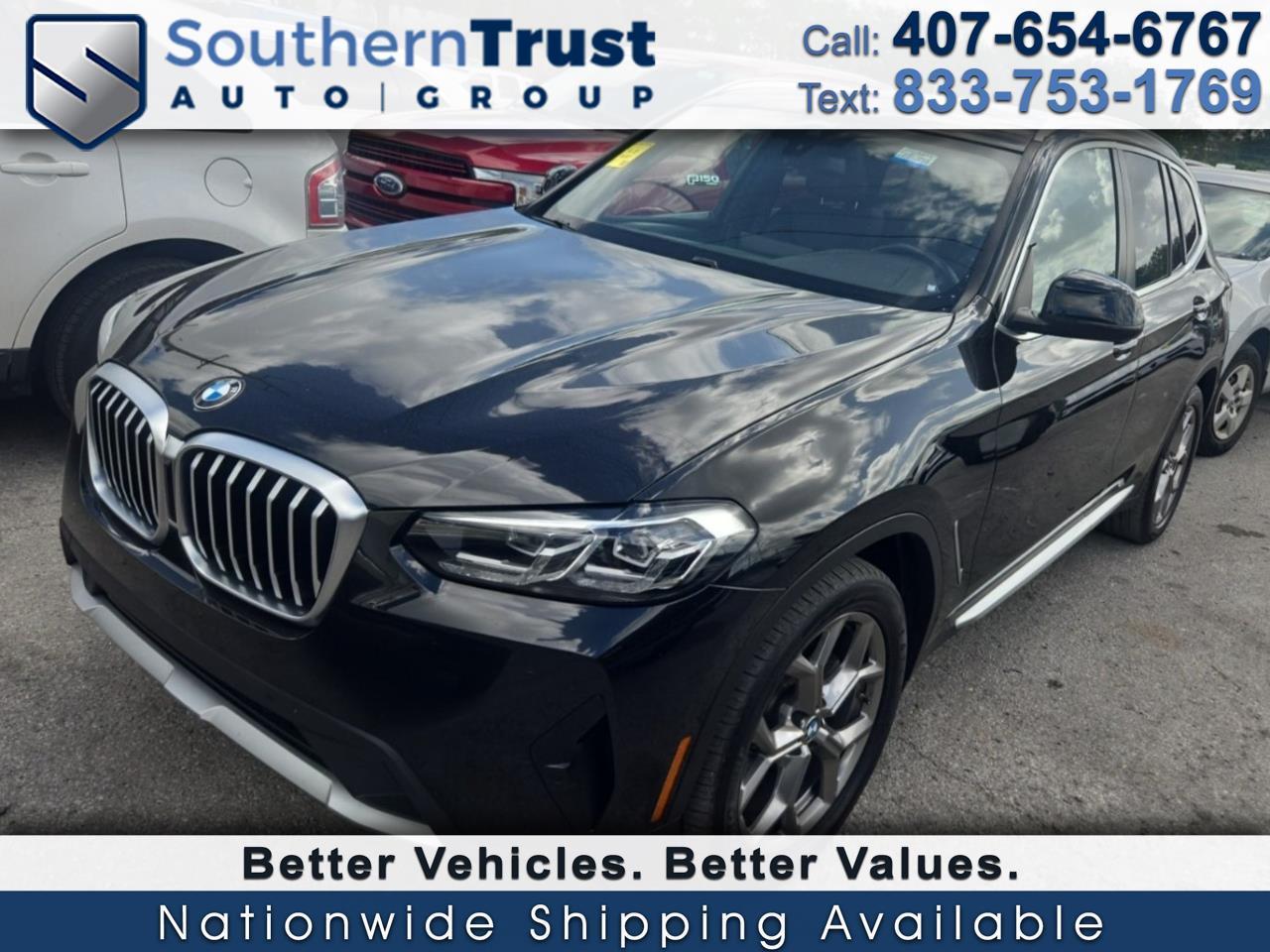 2022 BMW X3 sDrive30i Sports Activity Vehicle