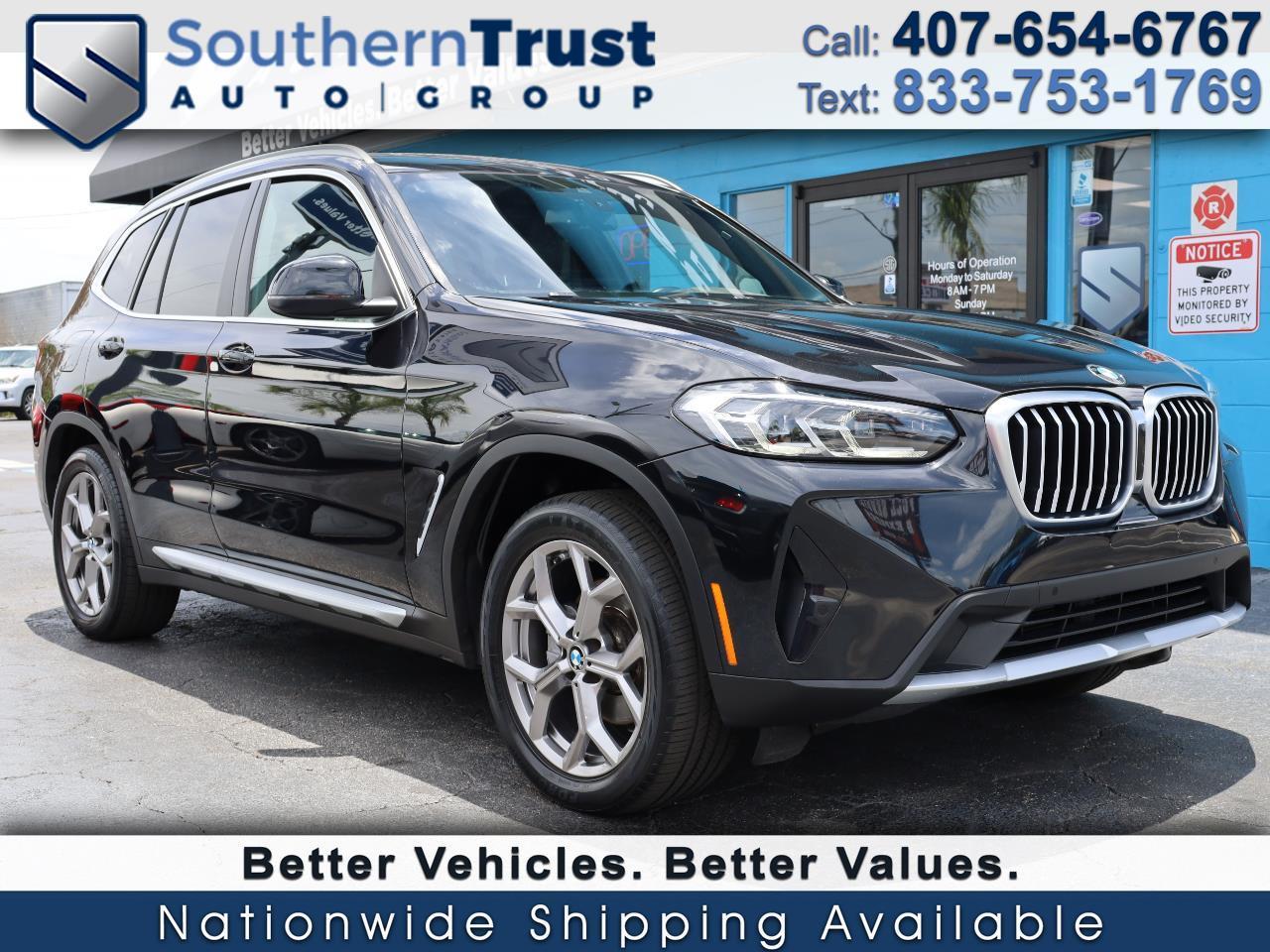 2022 BMW X3 sDrive30i Sports Activity Vehicle
