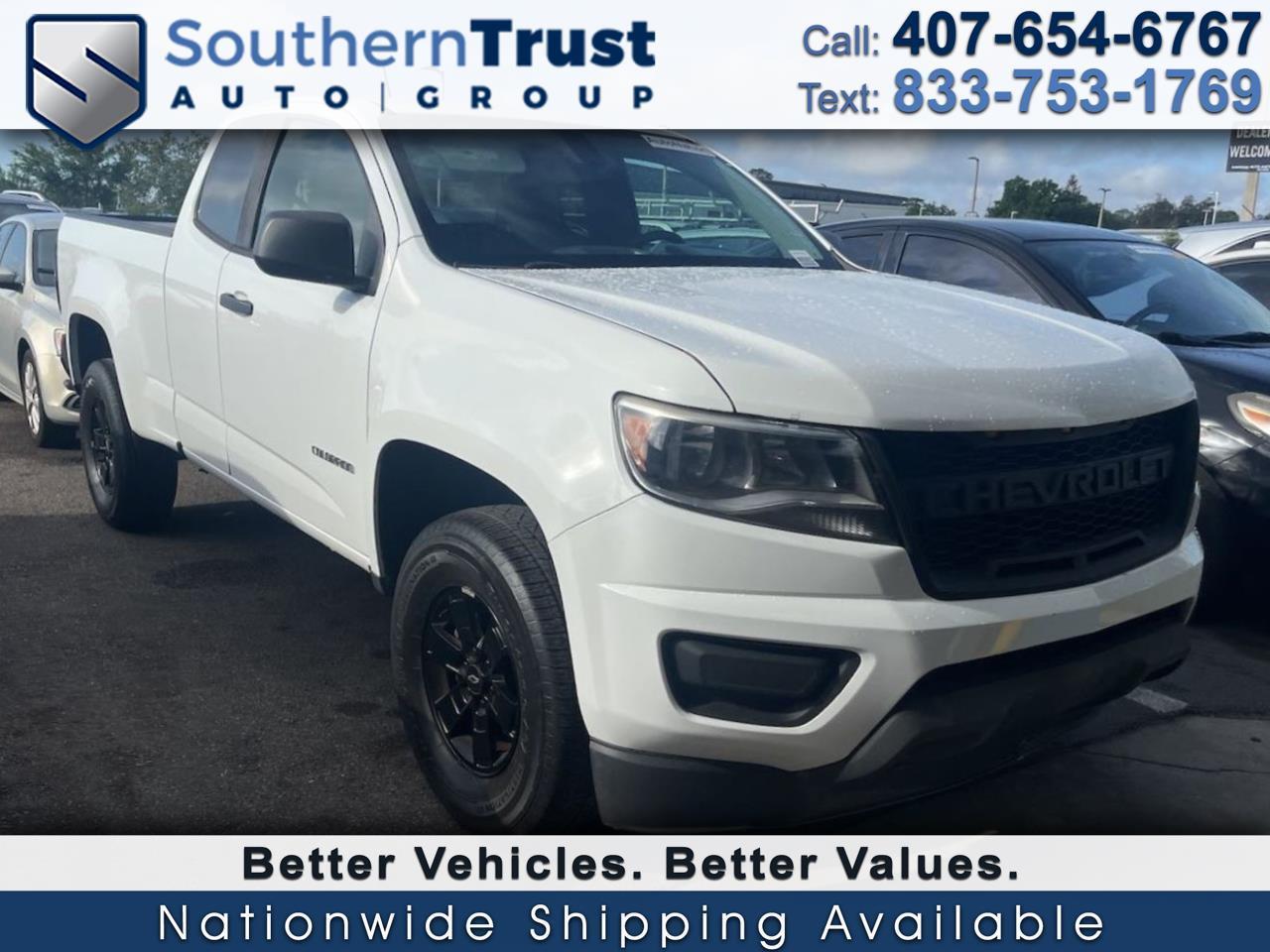 2019 Chevrolet Colorado 2WD Ext Cab 128.3" Work Truck