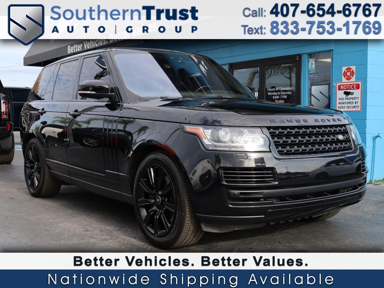 2017 Land Rover Range Rover HSE