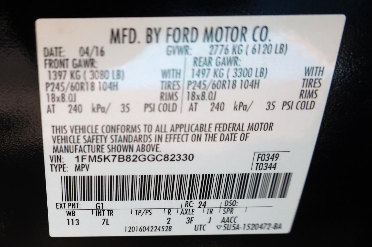 Ford Explorer FWD 4dr Base 2016