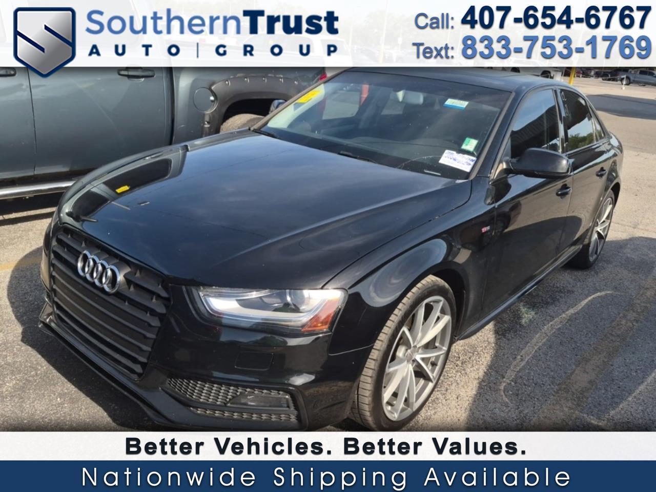 2016 Audi A4 CVT FrontTrak 2.0T Premium
