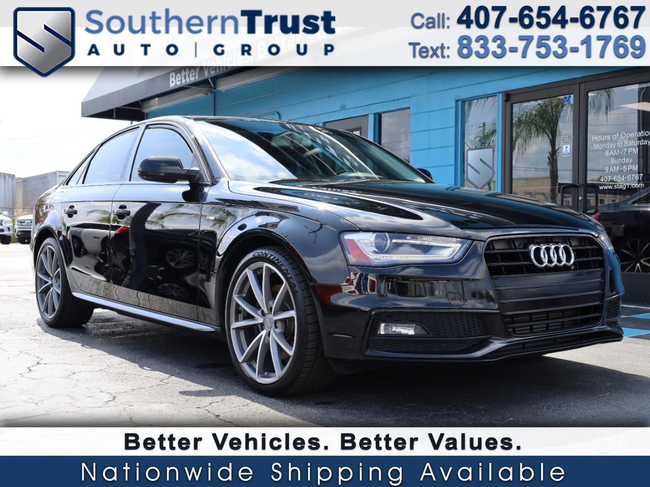 2016 Audi A4 CVT FrontTrak 2.0T Premium