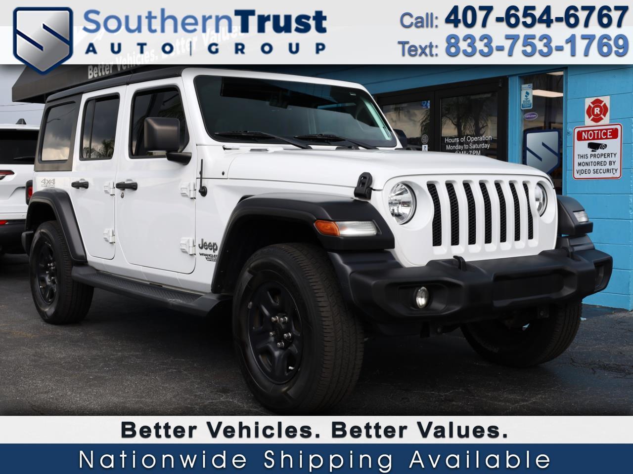Jeep Wrangler Unlimited Sport 4x4 2020