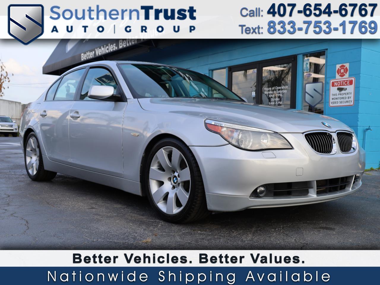 2007 BMW 5 Series 4dr Sdn 530i RWD