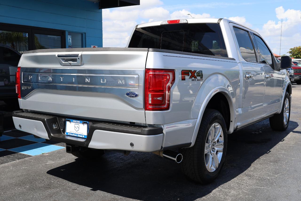 Ford F-150 4WD SuperCrew 145" Platinum 2016
