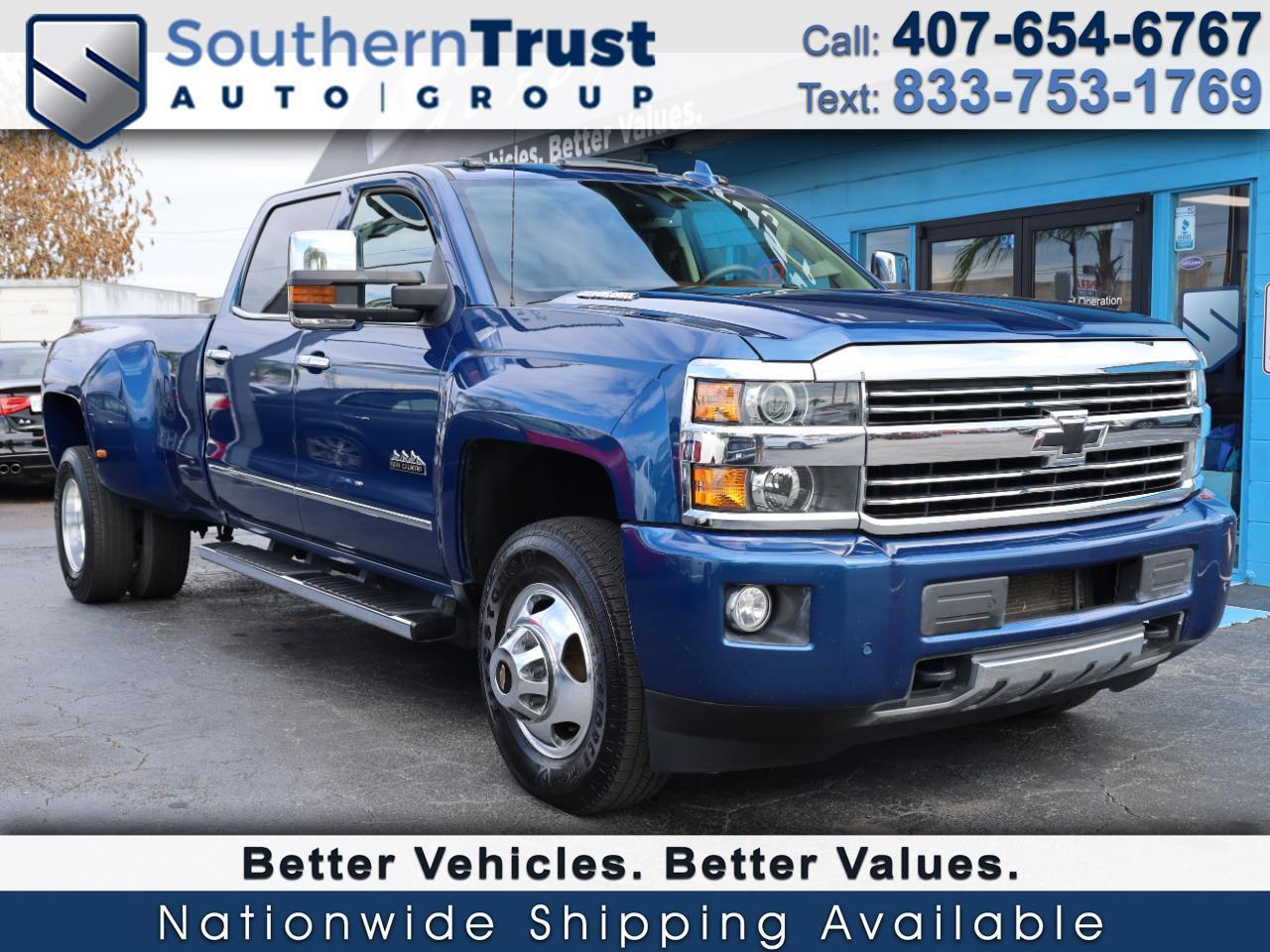 2016 Chevrolet Silverado 3500HD 4WD Crew Cab 167.7" High Country