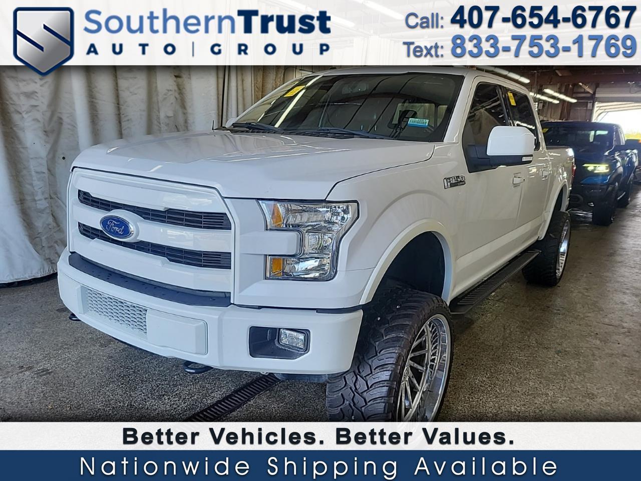 Ford F-150 4WD SuperCrew 145" Lariat 2015