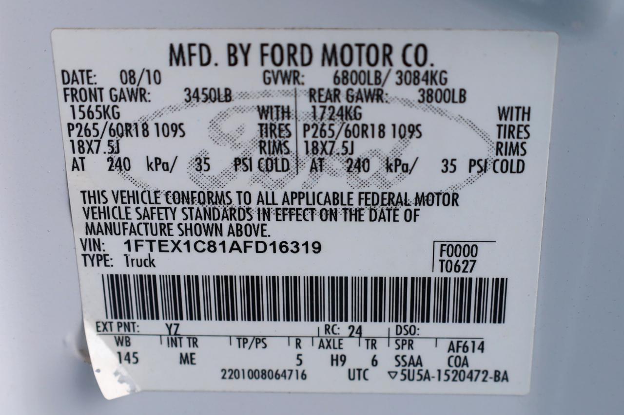 Ford F-150 2WD SuperCab 145" XLT 2010