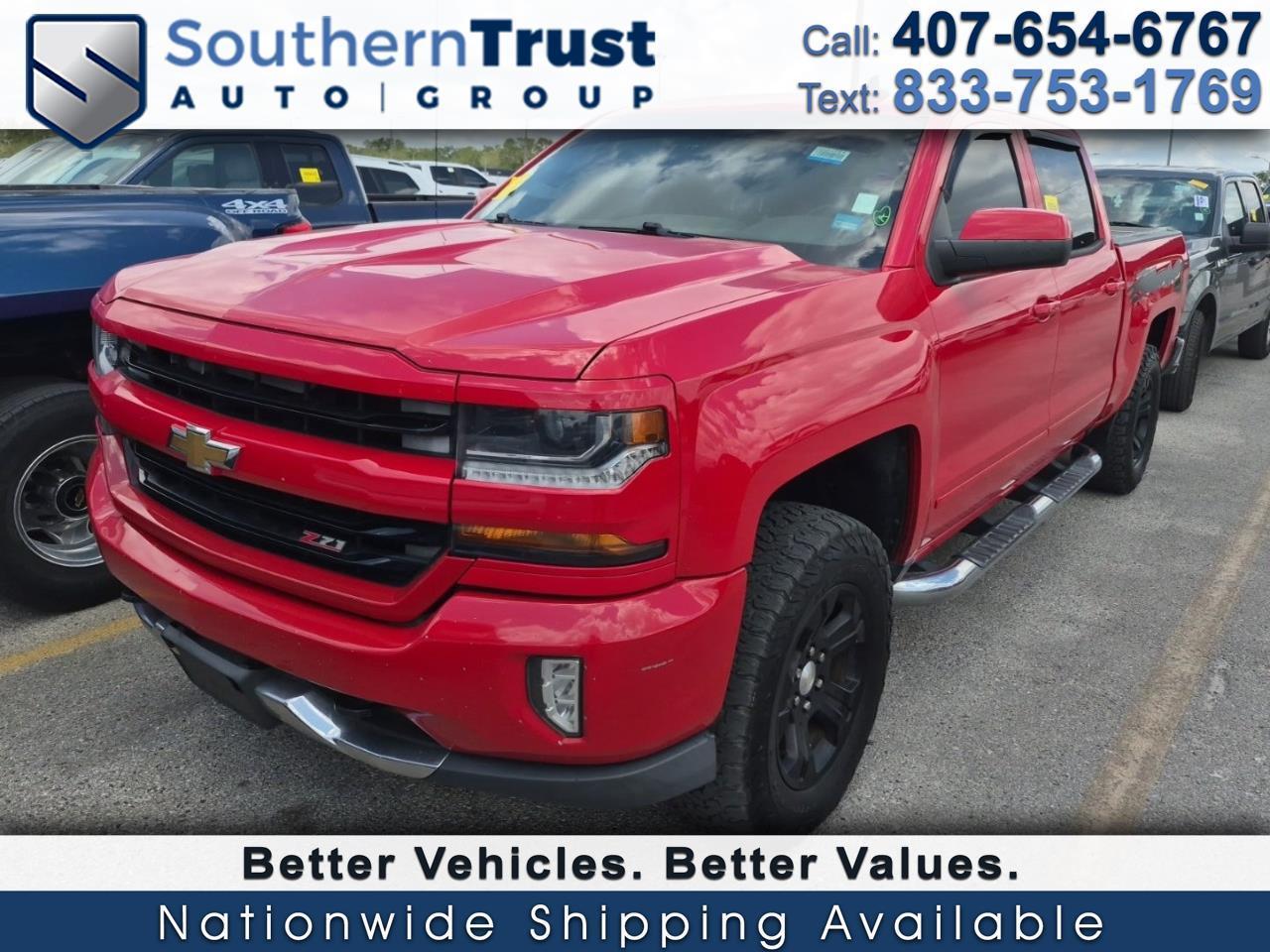 2016 Chevrolet Silverado 1500 4WD Crew Cab 143.5" LT w/2LT