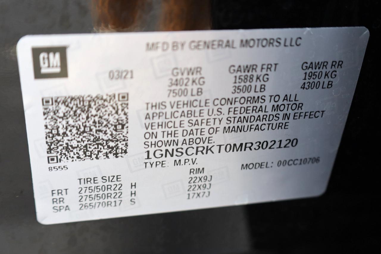 Chevrolet Tahoe 2WD 4dr RST 2021