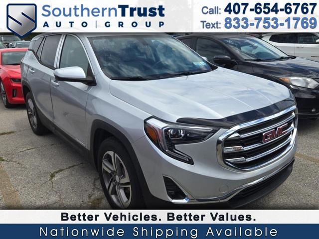 Silver 2018 GMC Terrain SLT SUV / Crossover Front-Wheel Drive Automatic