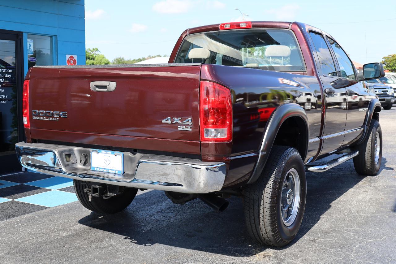 Dodge Ram 2500 4dr Quad Cab 140.5" WB 4WD SLT 2004