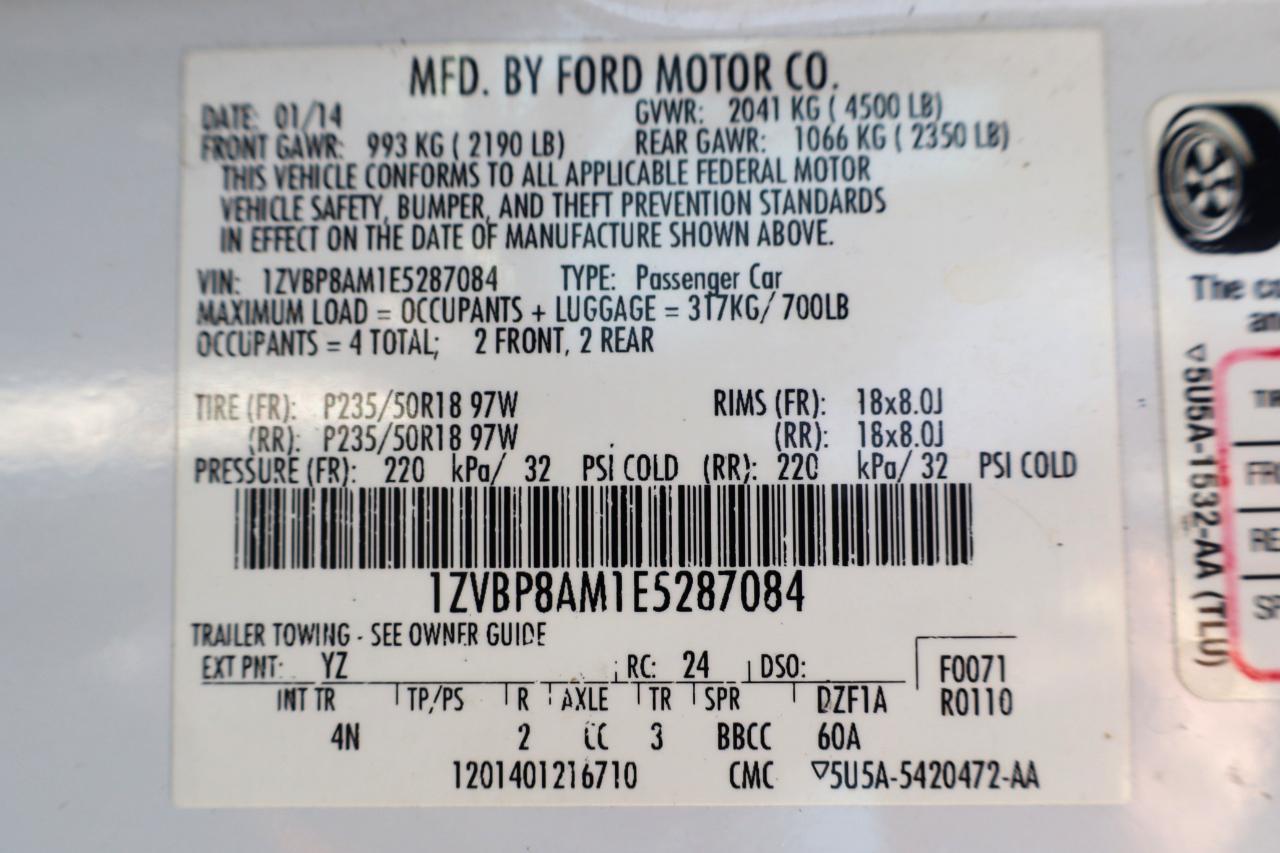 Ford Mustang 2dr Cpe V6 2014