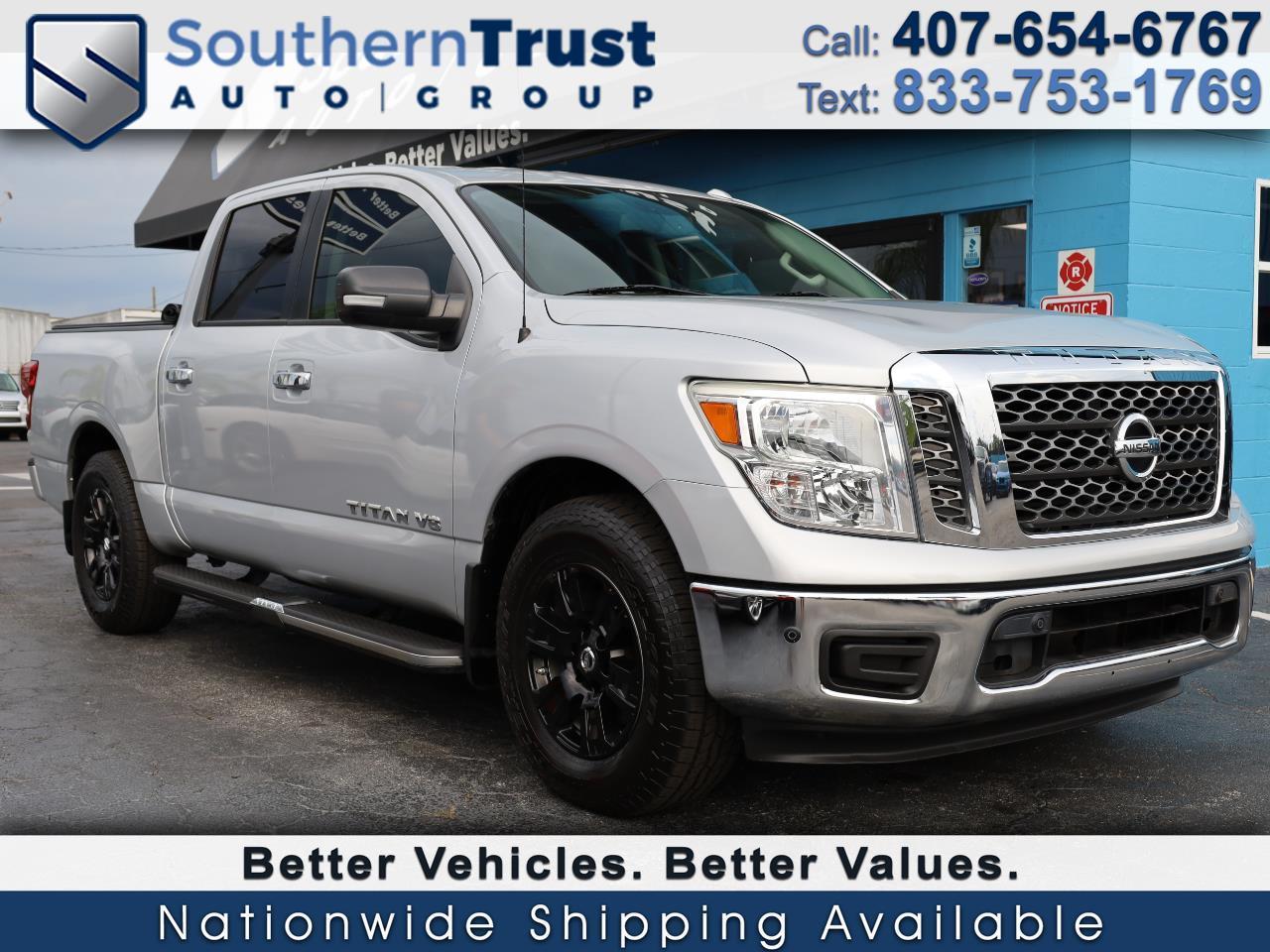  2018 Nissan Titan SV Crew Cab RWD   
