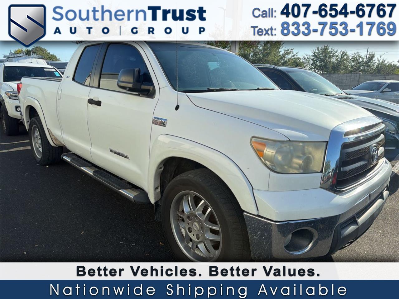 Toyota Tundra 2WD Truck Dbl 5.7L V8 6-Spd AT (Natl) 2010