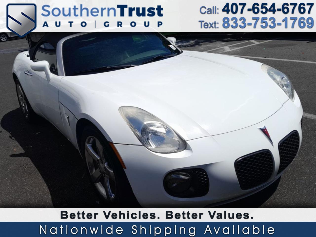 Pontiac Solstice 2dr Convertible GXP 2007