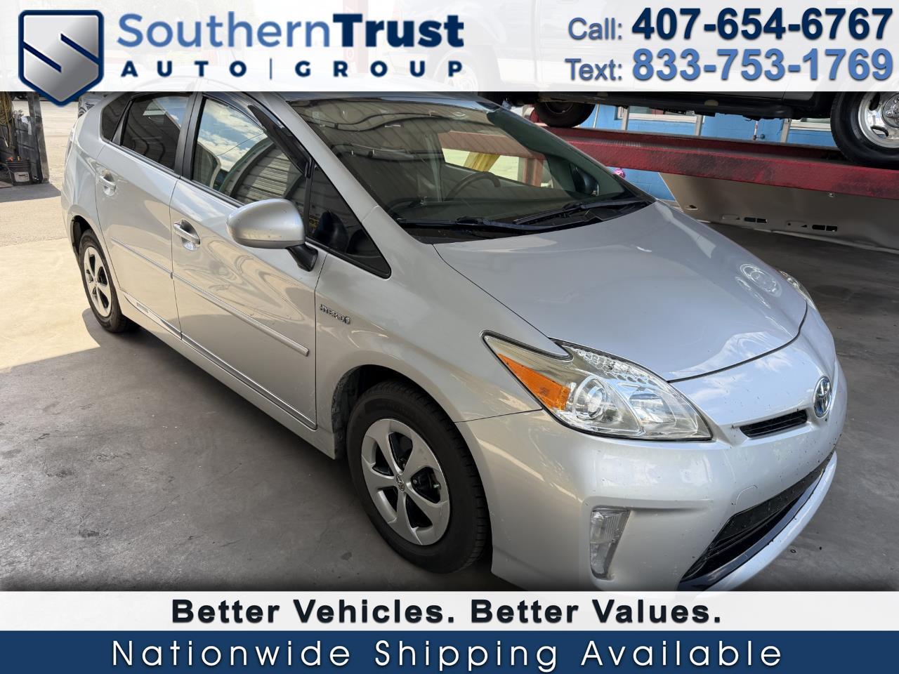 Toyota Prius 5dr HB Three (Natl) 2012