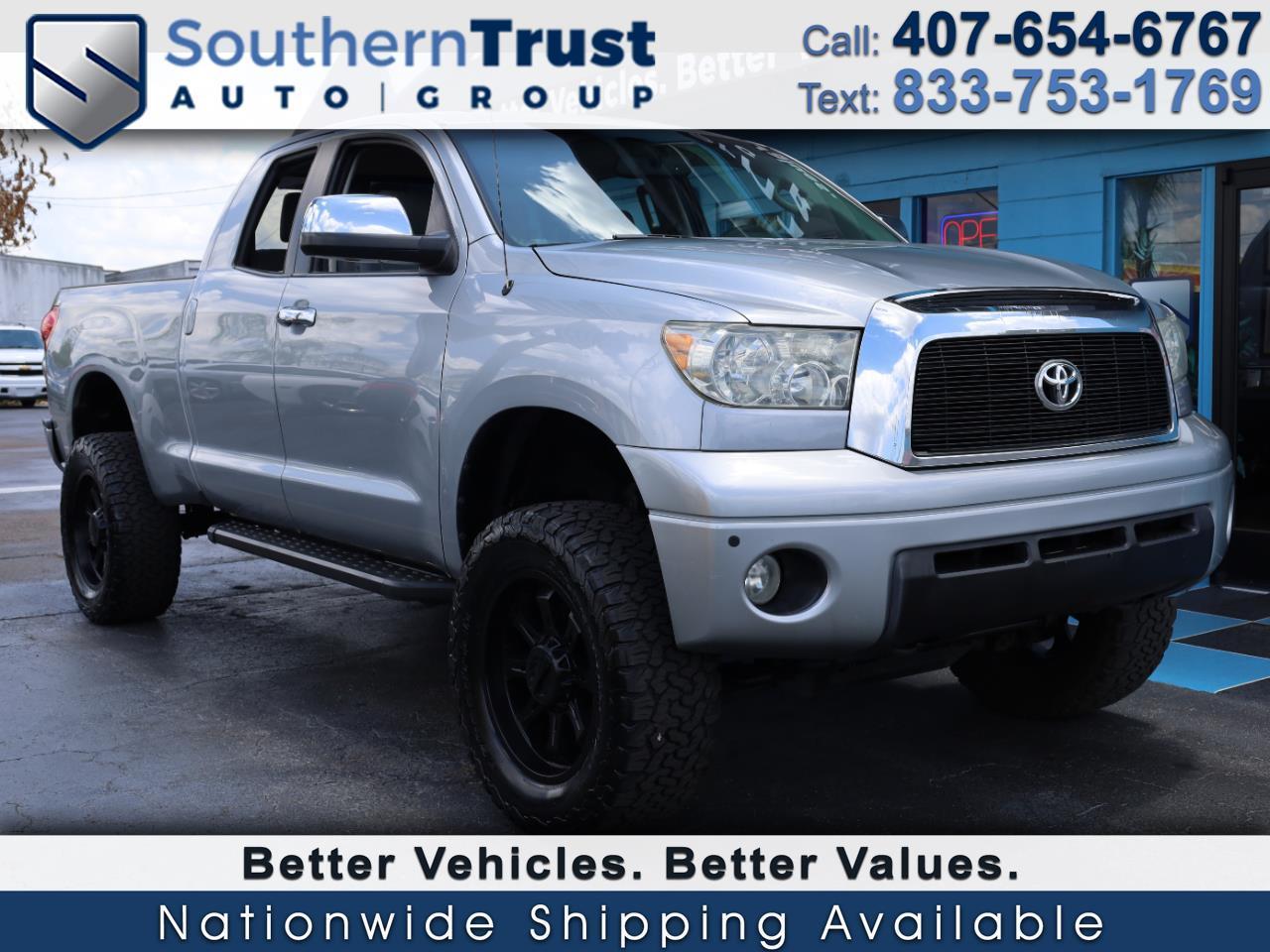 Toyota Tundra 4WD Truck Dbl 5.7L V8 6-Spd AT LTD (Natl) 2008