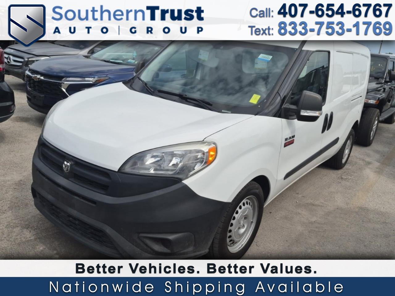 RAM ProMaster City Cargo Van Tradesman Van 2018