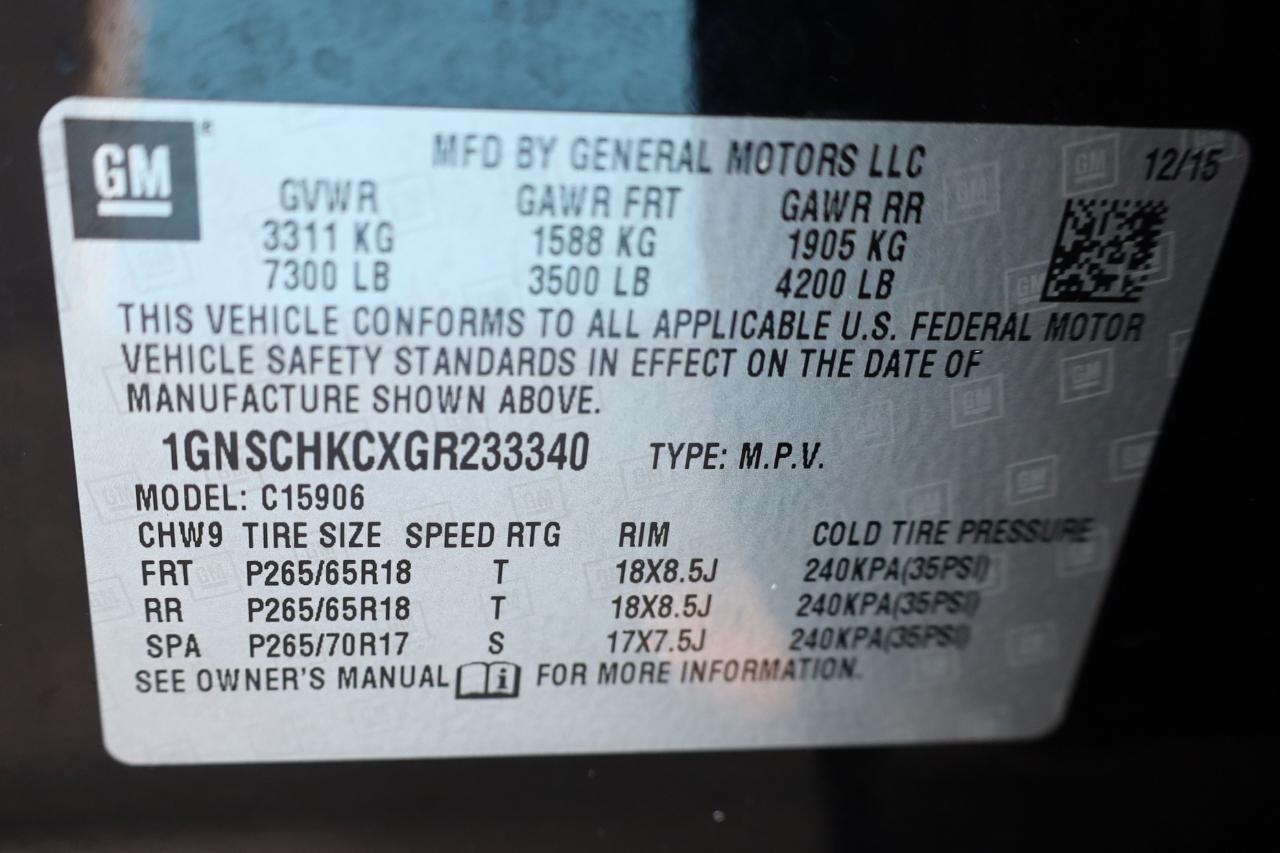 Chevrolet Suburban 2WD 4dr 1500 LT 2016