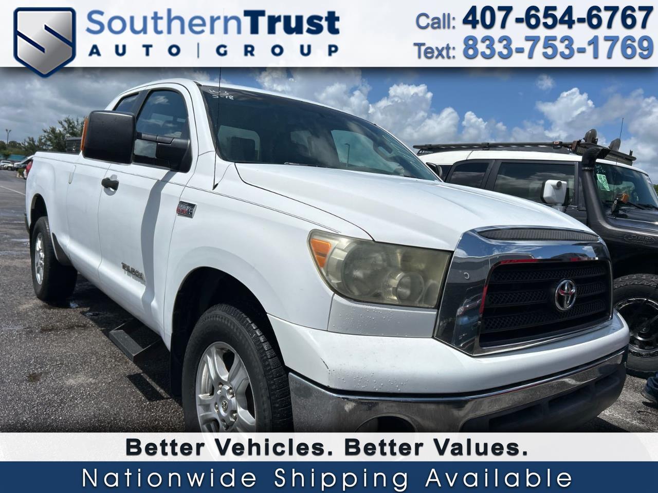 Toyota Tundra 2WD Truck Dbl 5.7L V8 6-Spd AT (Natl) 2008