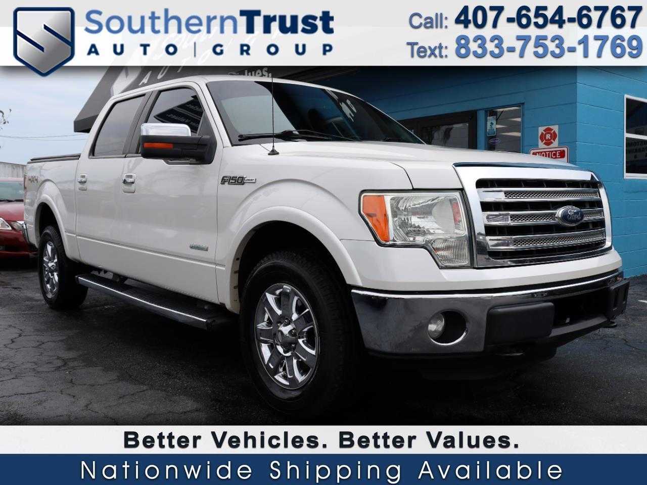 Ford F-150 4WD SuperCrew 145" Lariat 2013